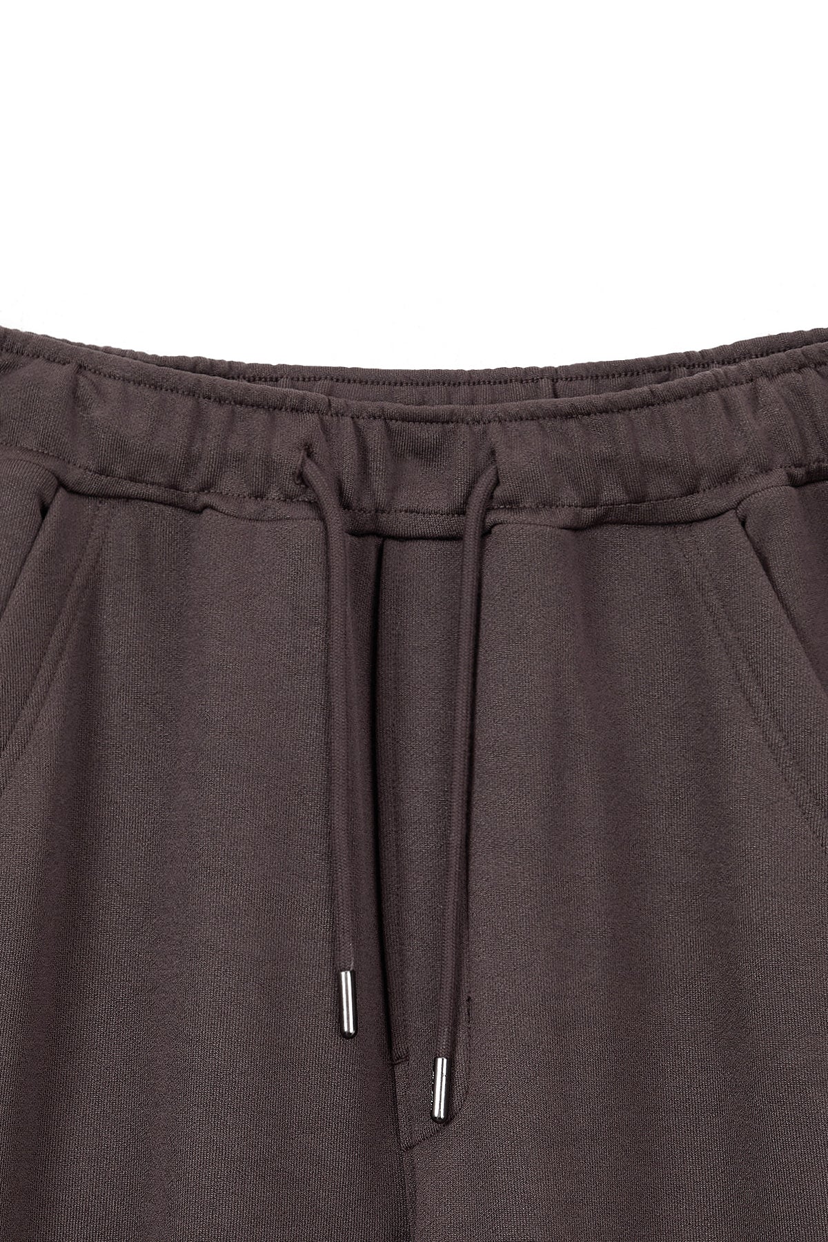 [matinkim] BACK POCKET GLITTER SWEATPANTS FOR WOMEN IN BROWN