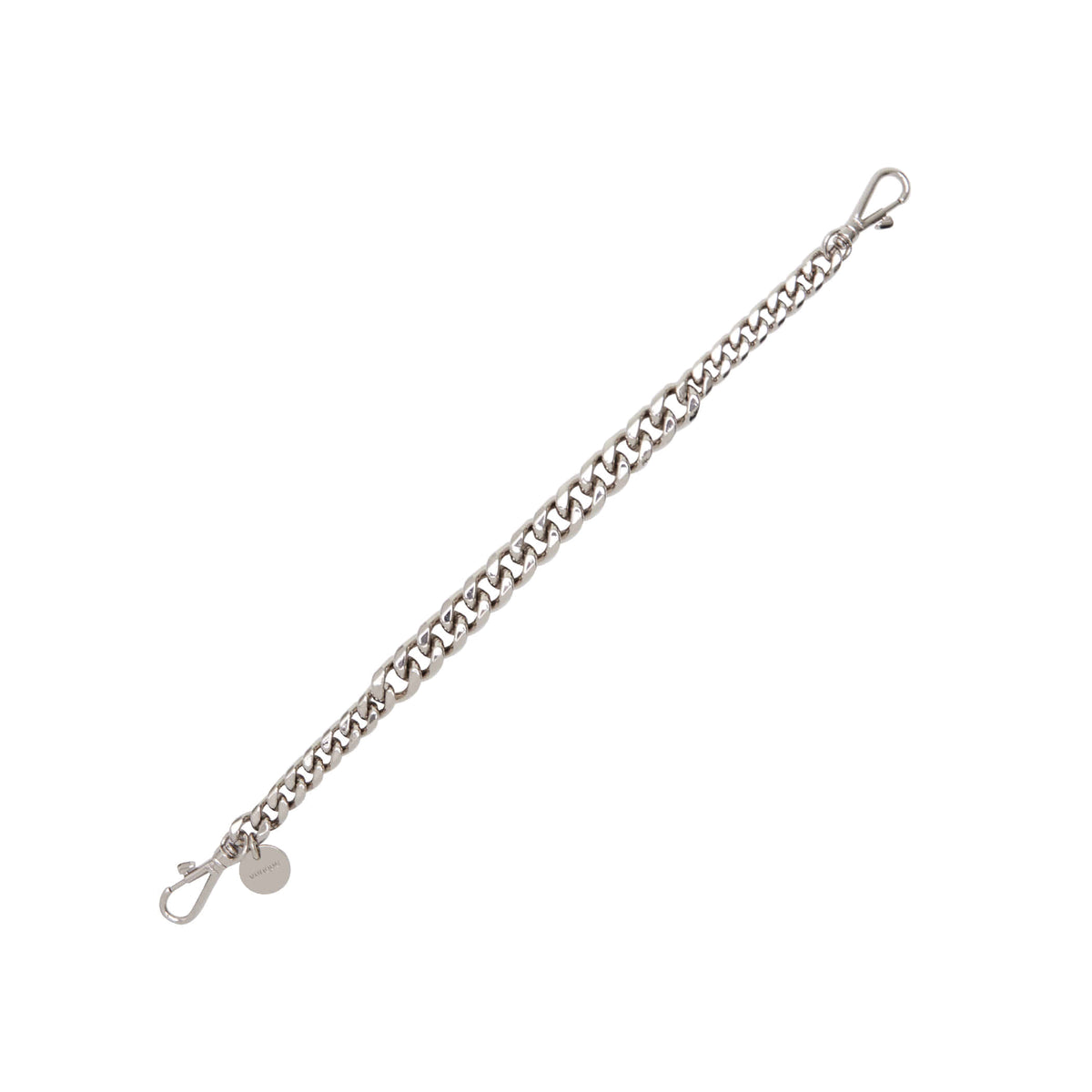 Vunque Metal Chain Handle Strap Silver