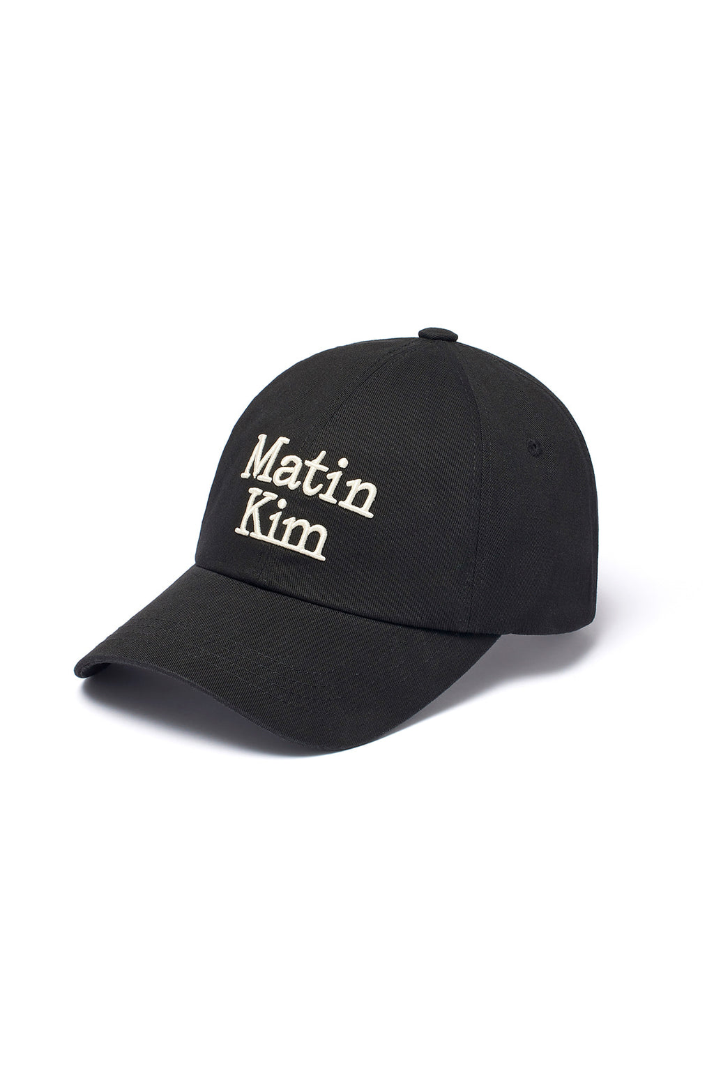 [matinkim] MATIN VOLUME LOGO BALL CAP IN BLACK