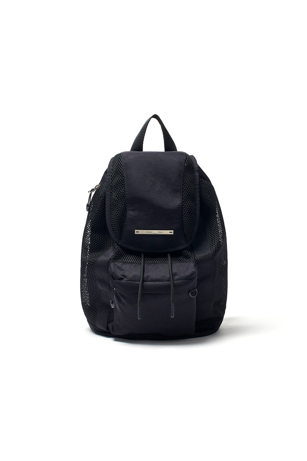 Matinkim One Pocket Mesh Back Pack IN Black