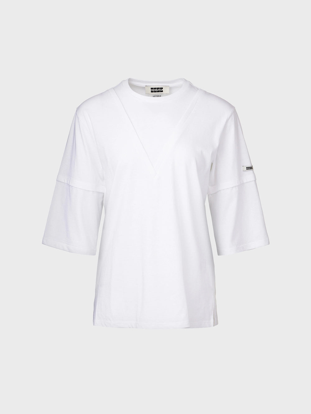 EENK Layered Detail T-shirt - White