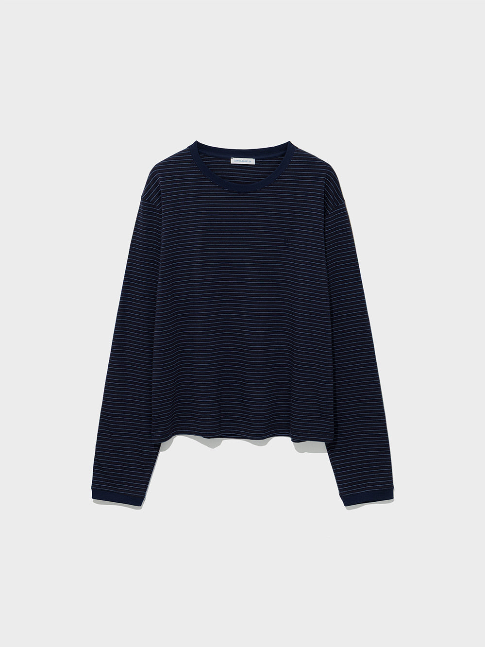 Low Classic Striped Regular-Fit Tee Navy