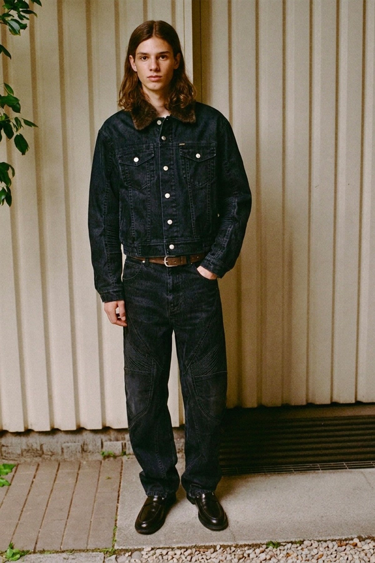 Andersson Bell Unisex Padded Denim Bomber Jacket