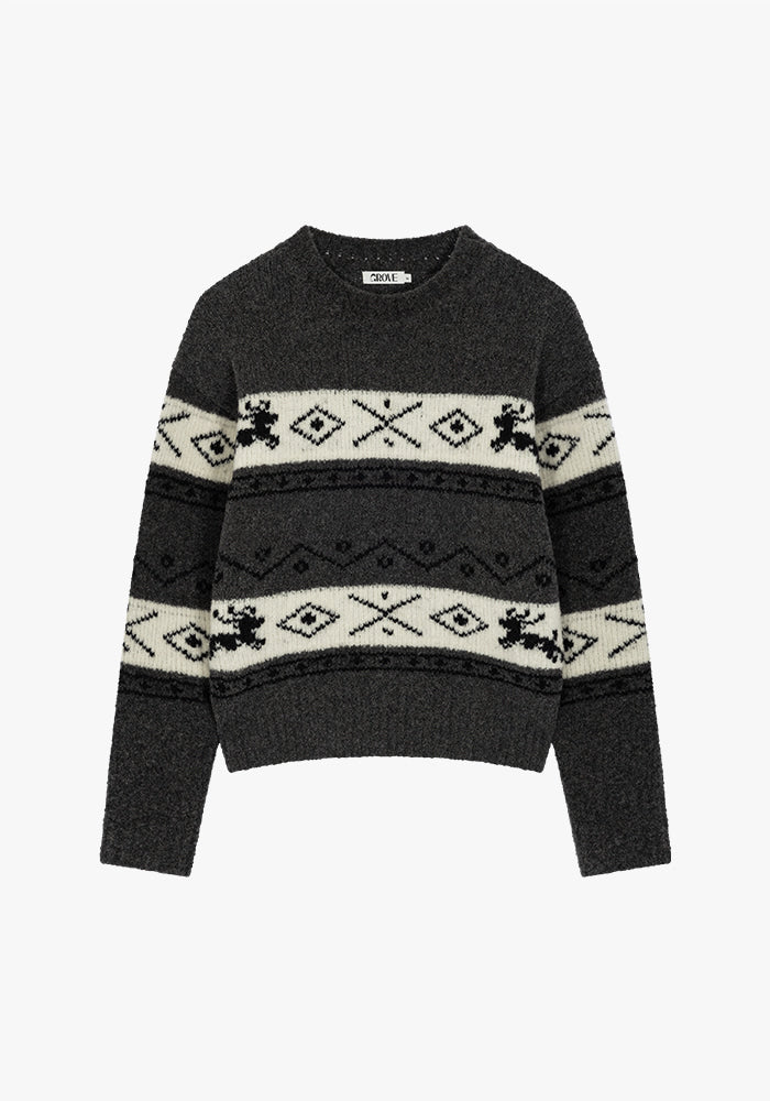 Grove Oslo Boucle Knit