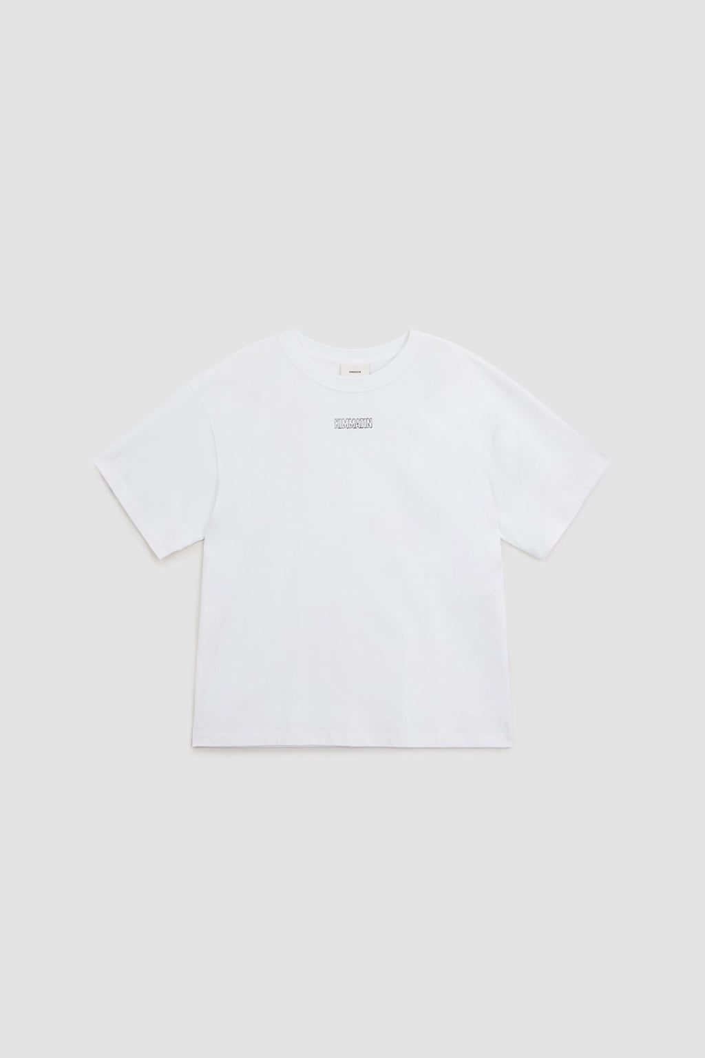 Matinkim Matin Kim Logo Embroidery Oversize Top IN White