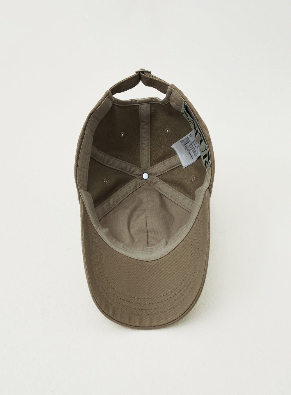[satur] Classic Logo Ball Cap - Beige