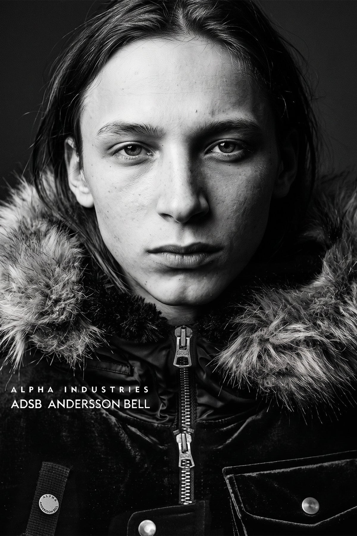 Andersson Bell X Alpha Industries Vest Layered N-2B Jacket