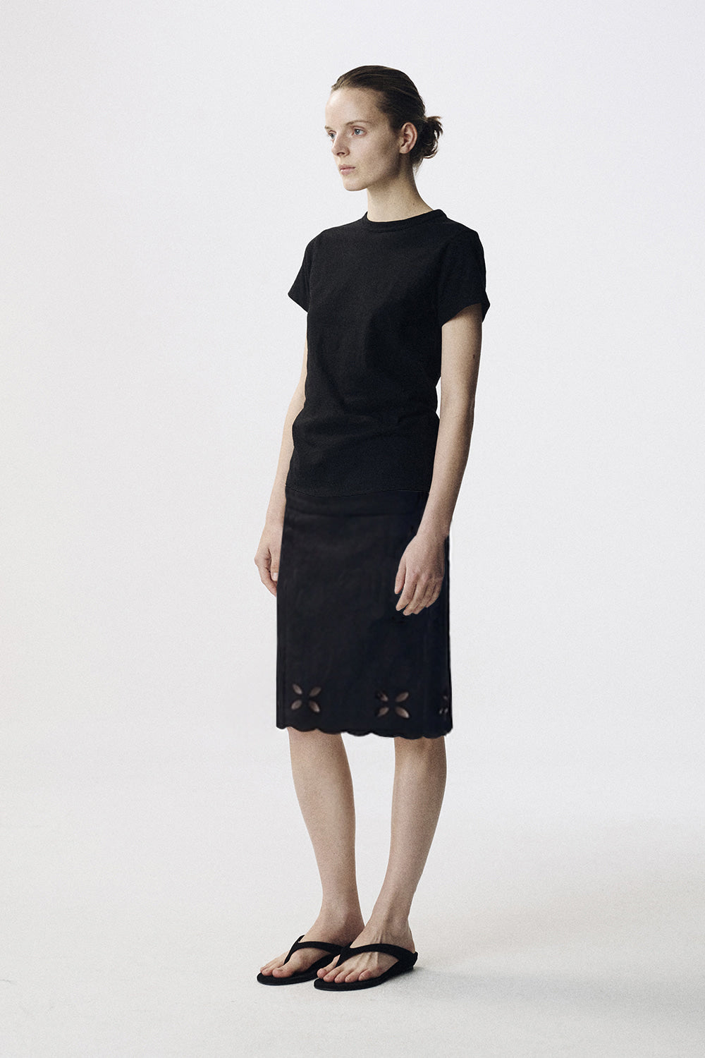 Nothing Written Lia cutout skirt (Black)