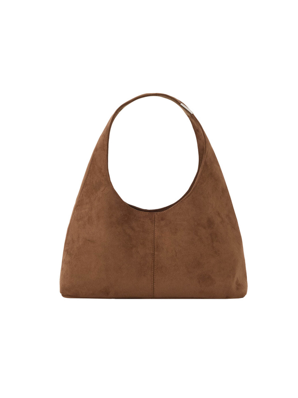 GLOWNY G Leather Half Shoulder Bag (Mocha)