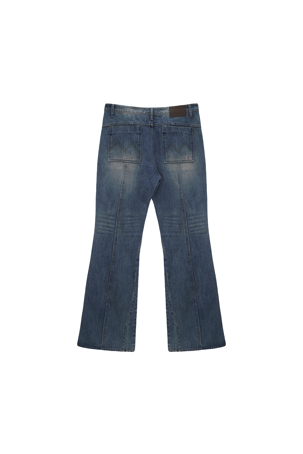 [matinkim] LOWRISE BOOTS CUT DENIM PANTS FOR MEN IN LIGHT BLUE