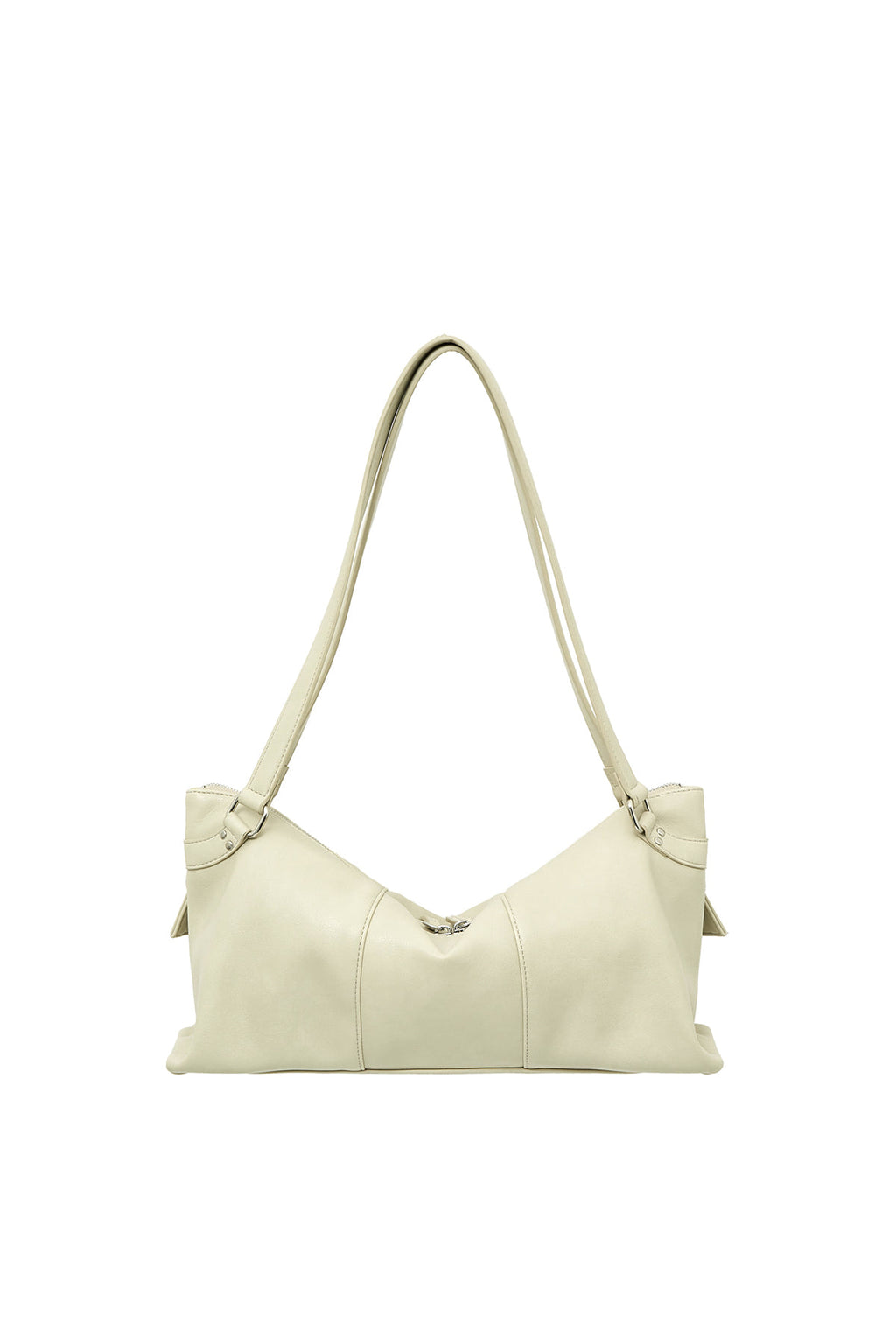 [matinkim] WIDE NEMO SHOULDER BAG IN LIGHT BEIGE