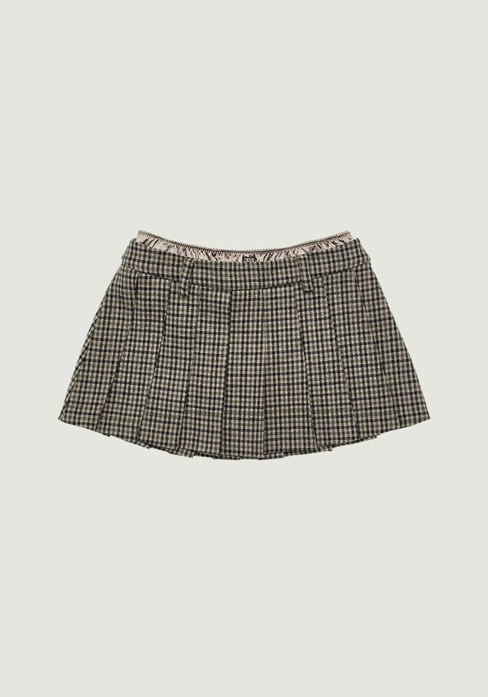Grove Haze Check Skirt