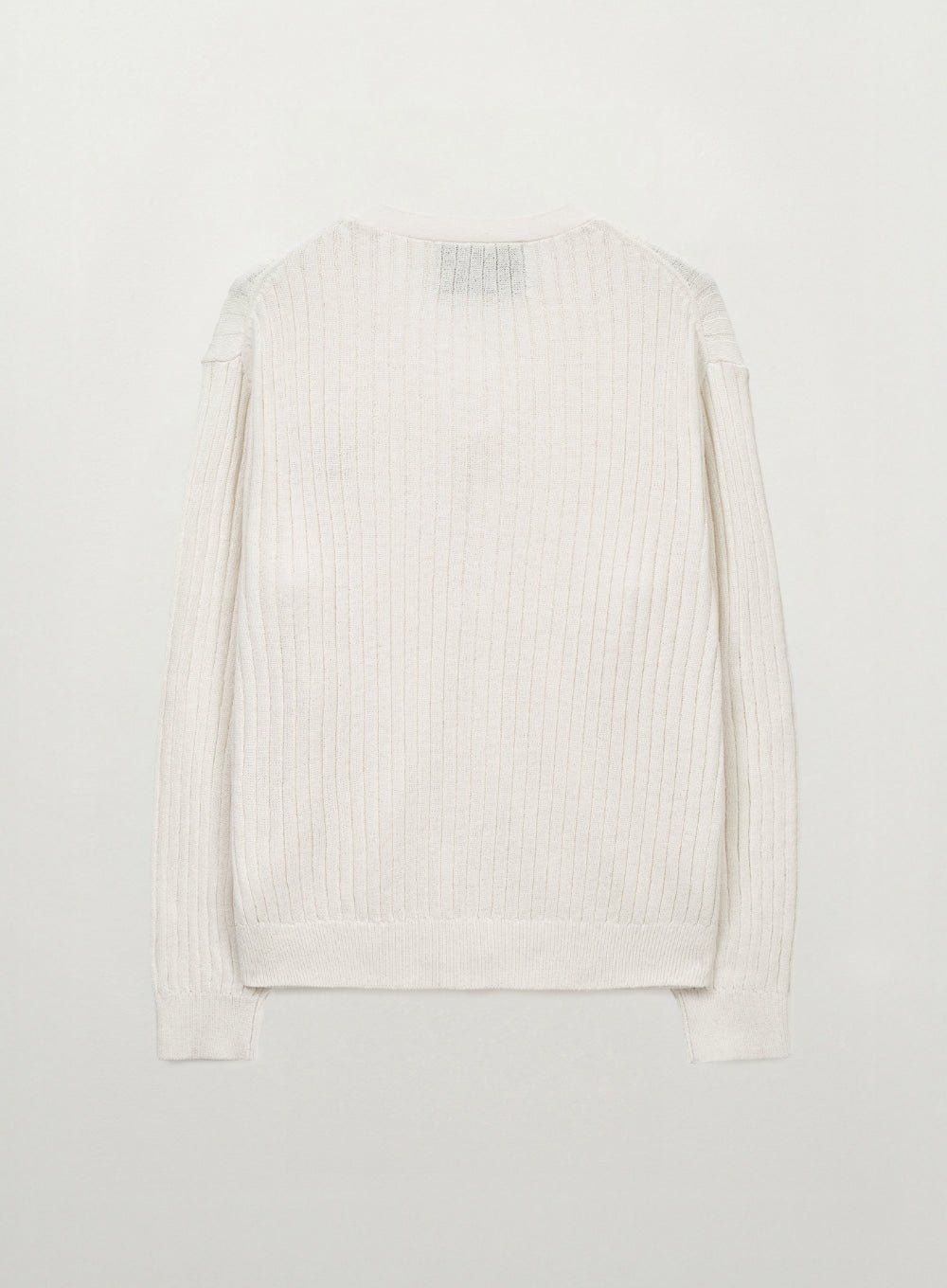 Satur Faro Linen Cardigan - White