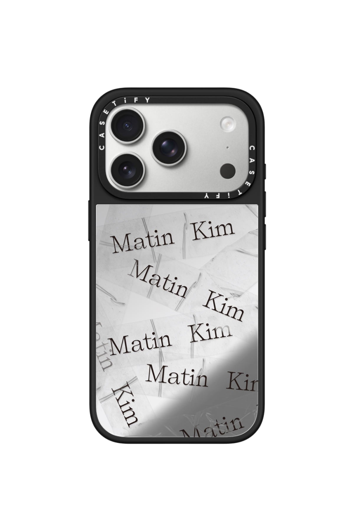 Matinkim Matin Kim X Casetify Tape Case IN Silver