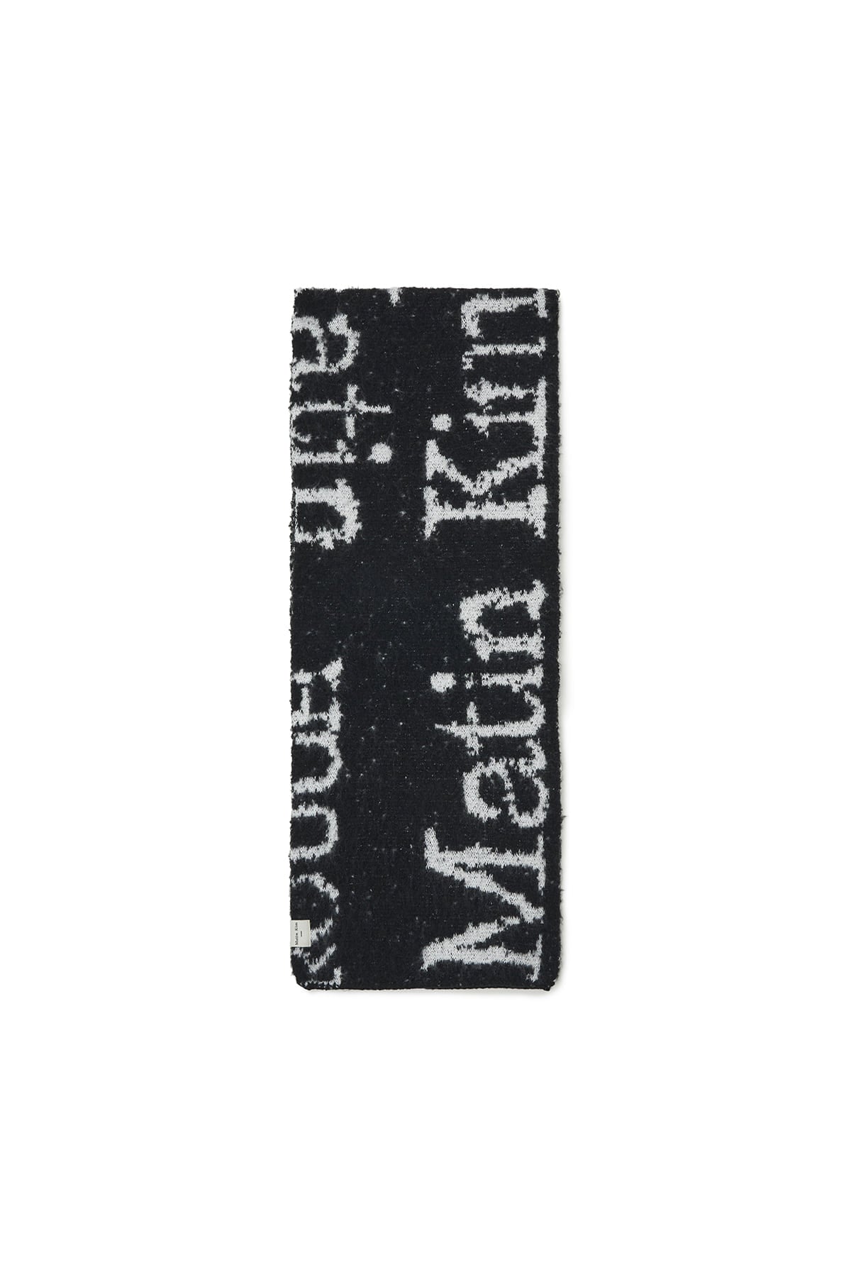 Matinkim Cracked Logo Muffler IN Black