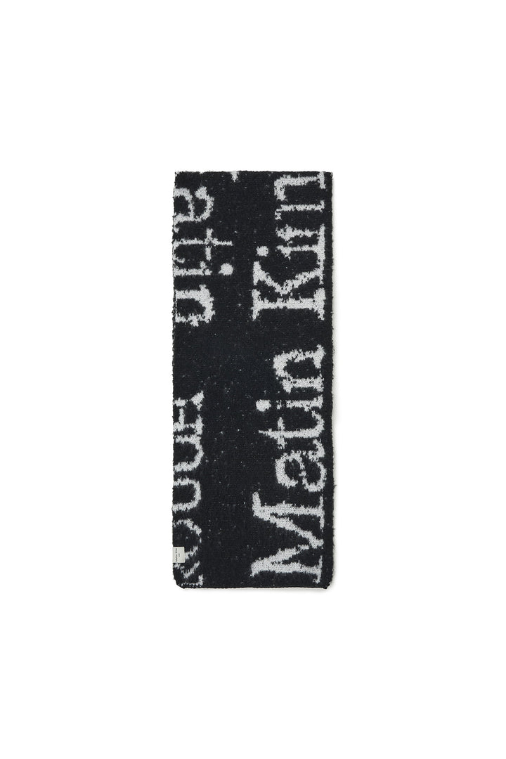 Matinkim Cracked Logo Muffler IN Black