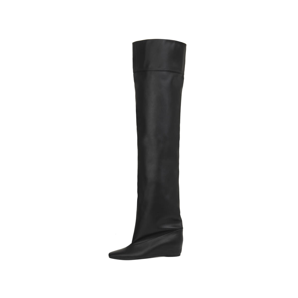Osoi Cuff High Boots Black