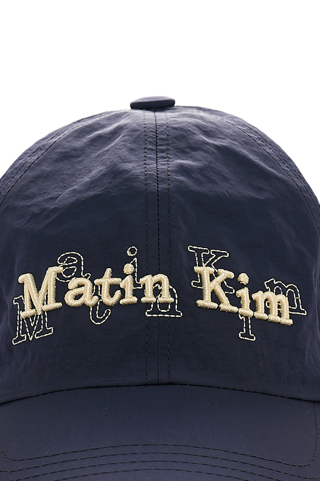 [matinkim] Overlay Logo Ball Cap IN Navy