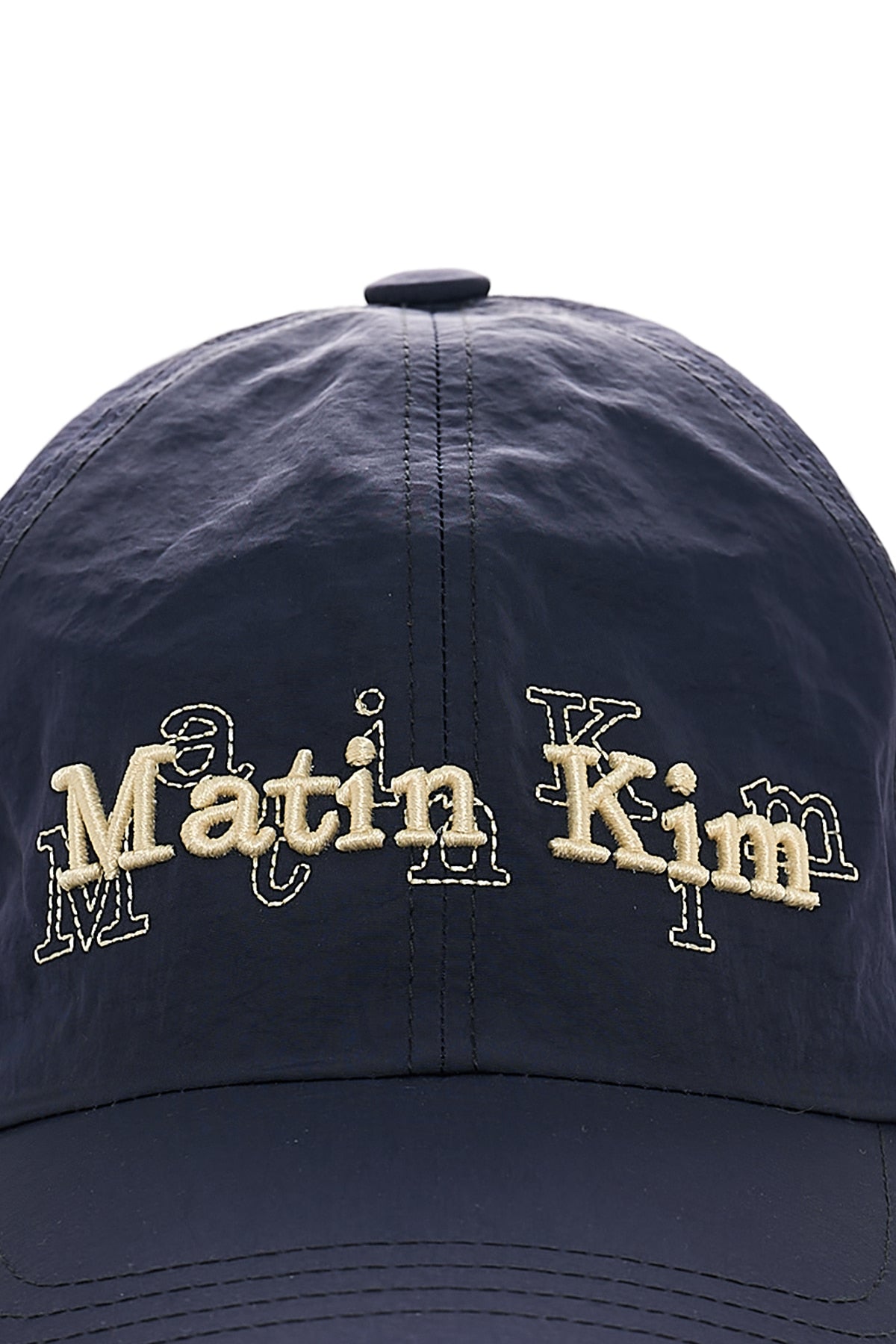 [matinkim] Overlay Logo Ball Cap IN Navy