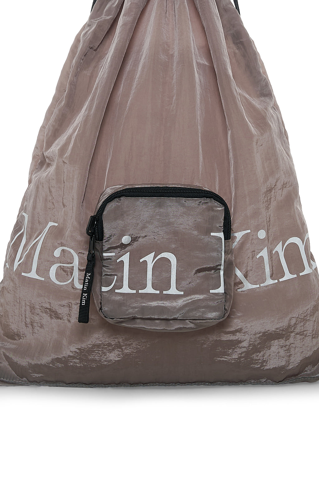 Matinkim Packable String Bag IN Grey