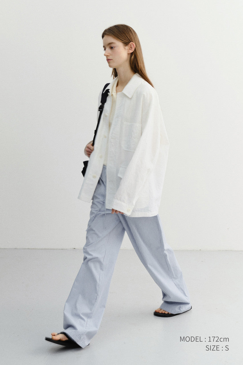 Dunst Unisex Chore Jacket White