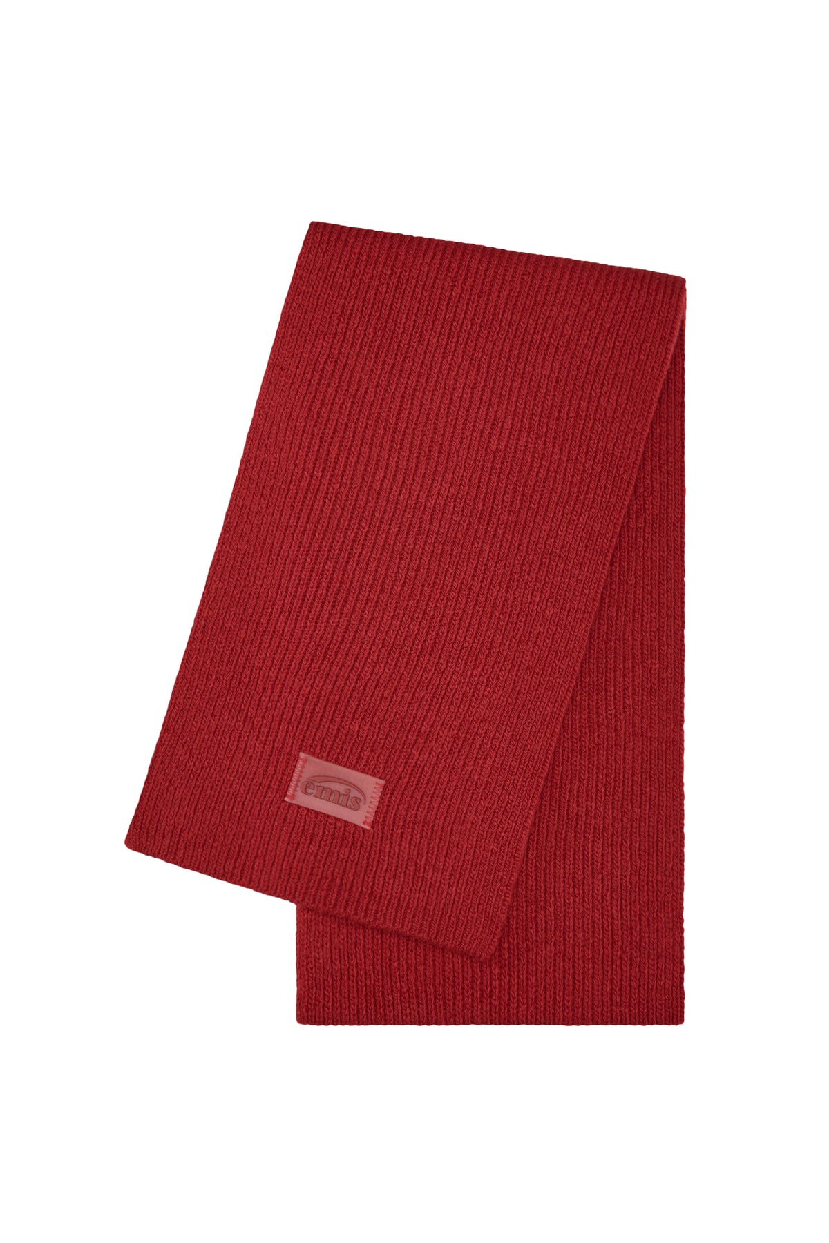 EMIS Square Patch Point Muffler-Red