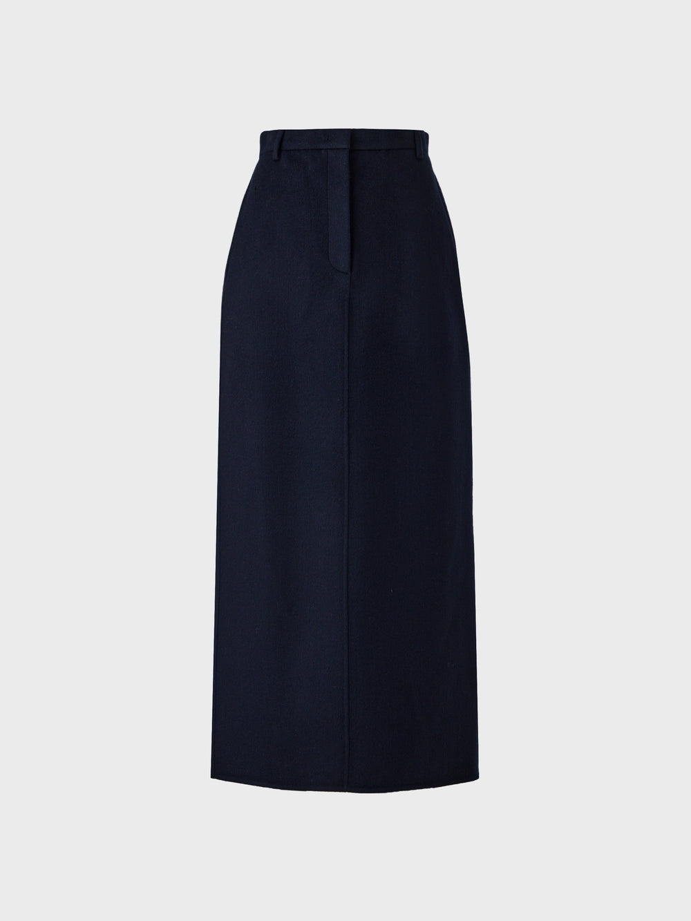 EENK Straight Classic Long Skirt - Navy