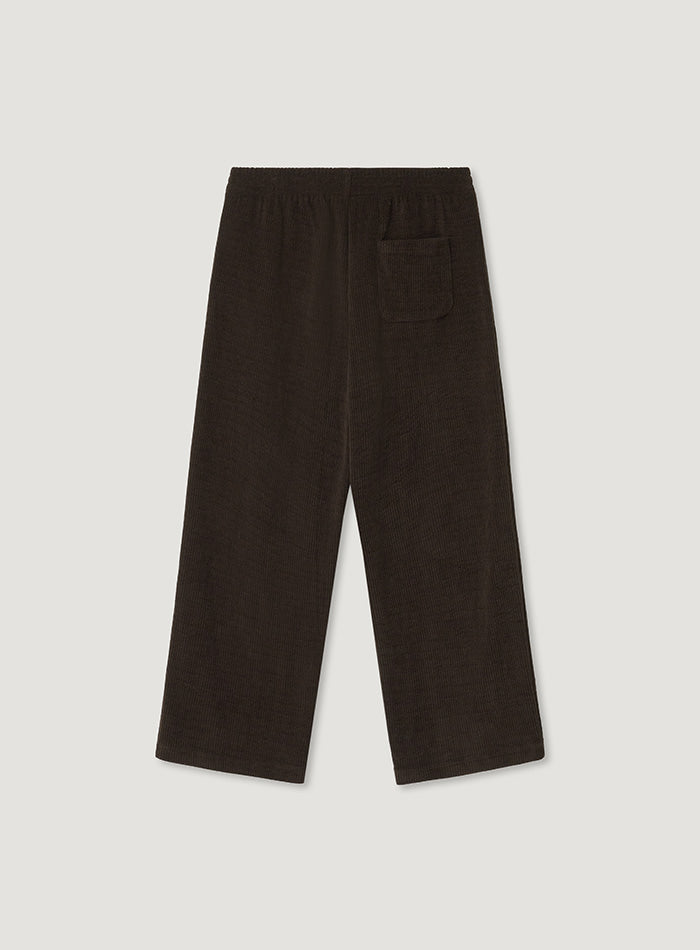 Mango Maniplease Mitto Banding Pants Brown