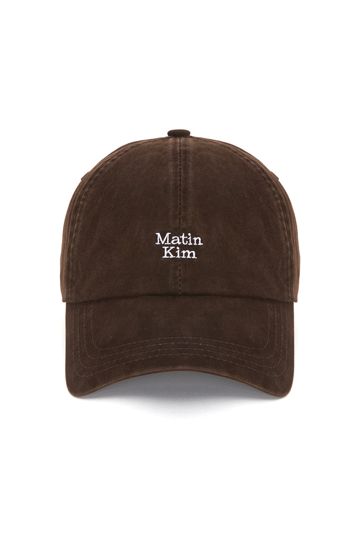 Matinkim Matin Mini Logo Ball Cap IN Brown