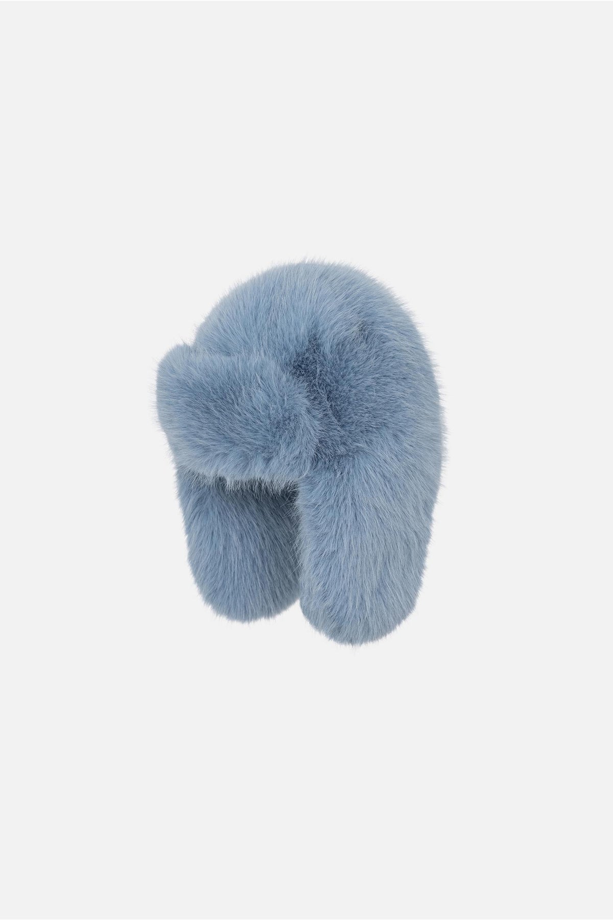 Instantfunk Heavy Fur Aviator Hat - Blue