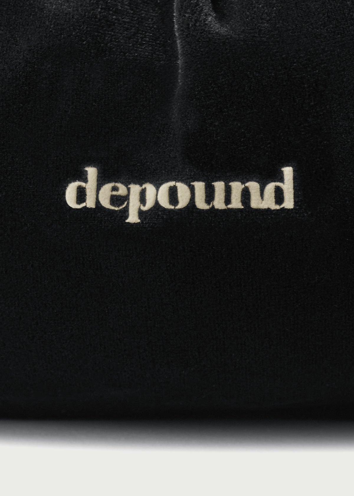 Depound string mini pouch - black