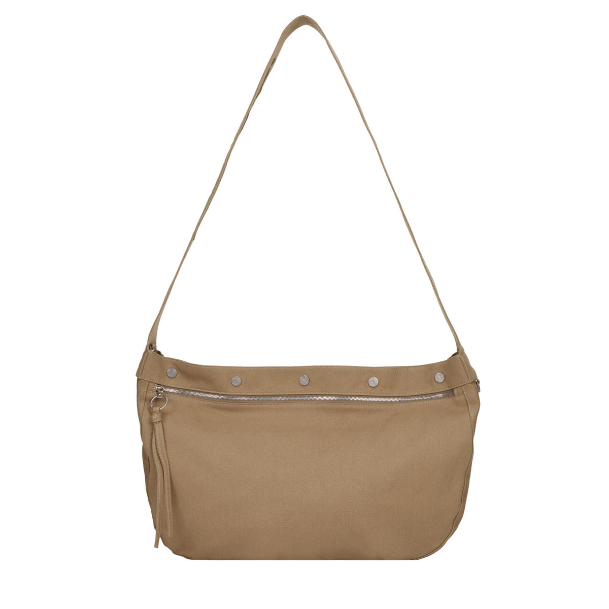 Vunque Perfec Button Up Rider Hobo L Rough Beige
