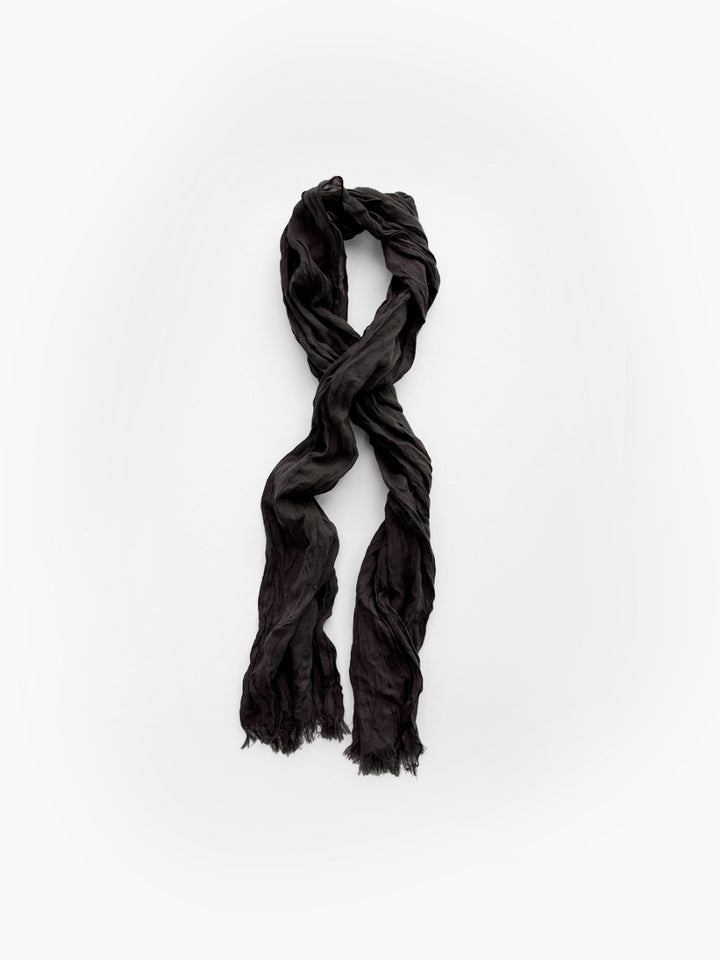Low Classic Wool Scarf Charchoal