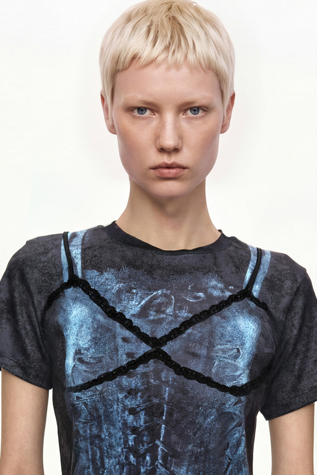 Andersson Bell Lingerie Trompe-L'Oeil Graphic T-Shirt