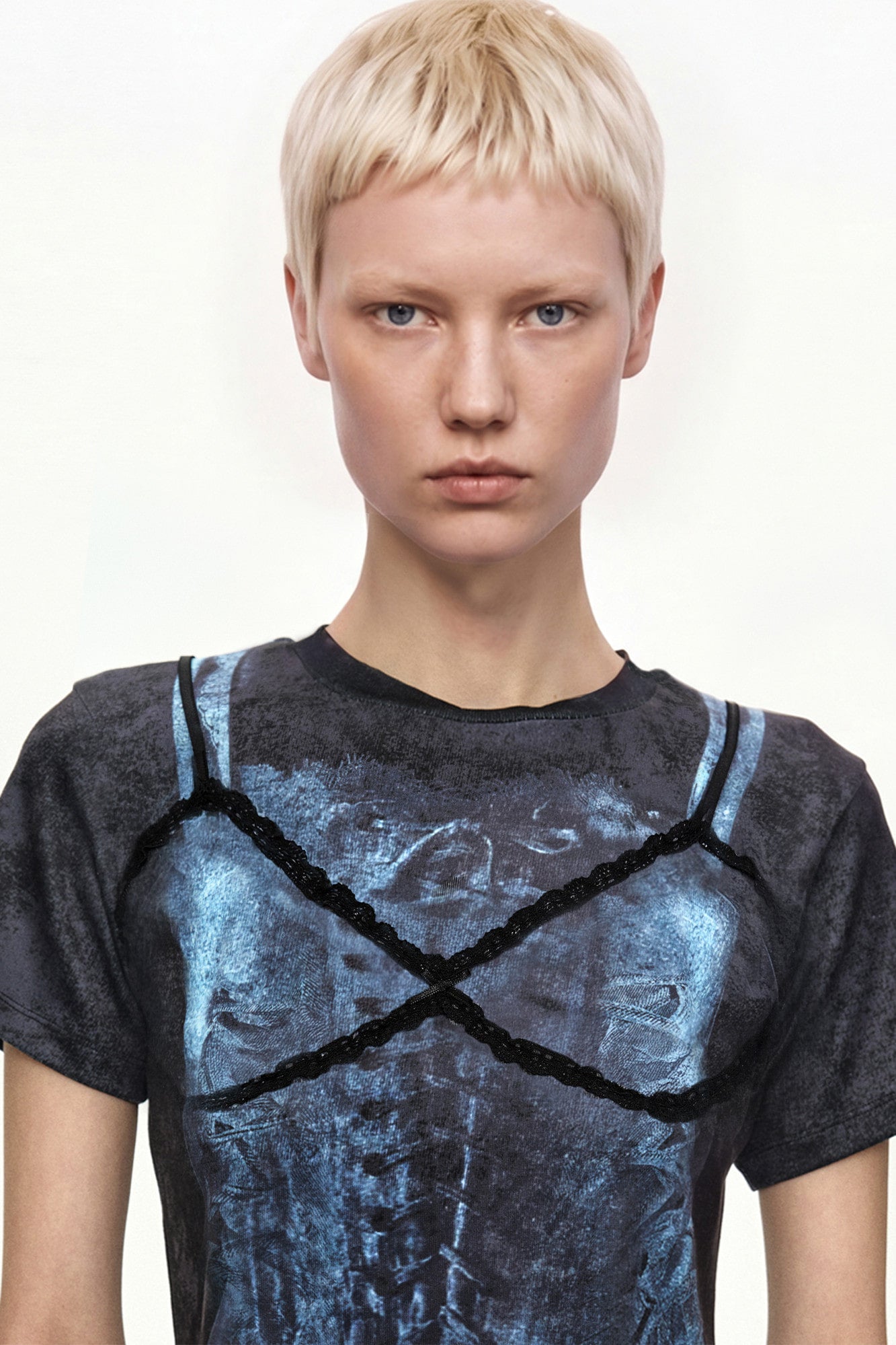 Andersson Bell Lingerie Trompe-L'Oeil Graphic T-Shirt