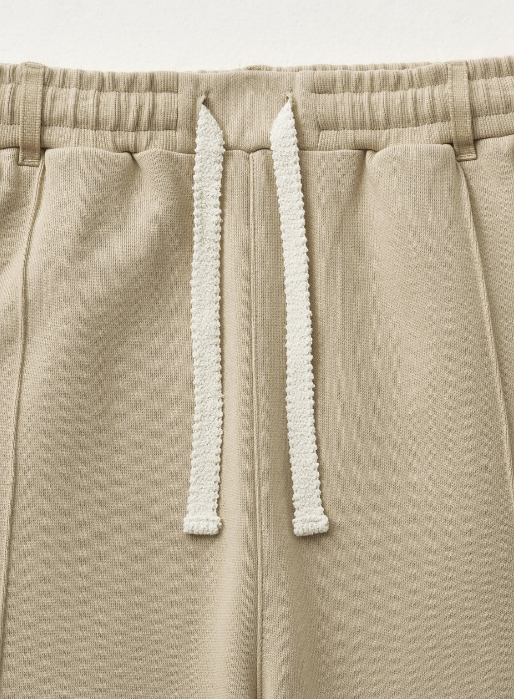 [satur] (W) Teo Cotton Banding Sweatpants - Beige