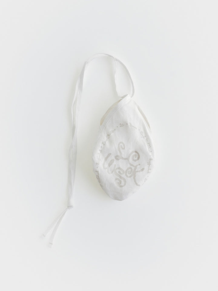 Low Classic Mirae Graphic Mini Cotton Bag White
