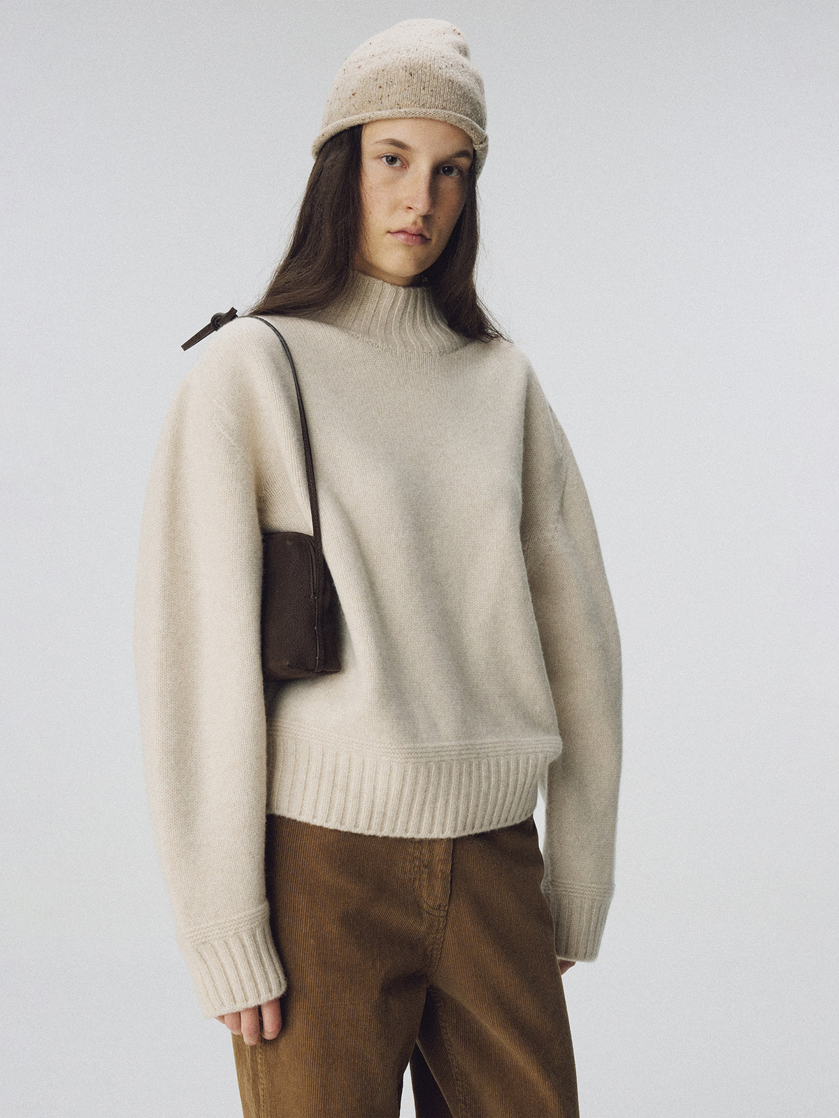 Nothing Written Square bag (Cocoa nubuck)