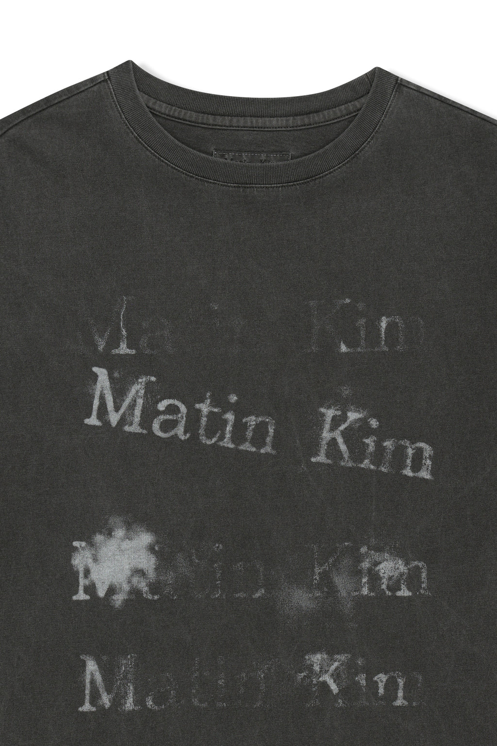 Matinkim Pigment Graffiti Logo Top IN Charcoal