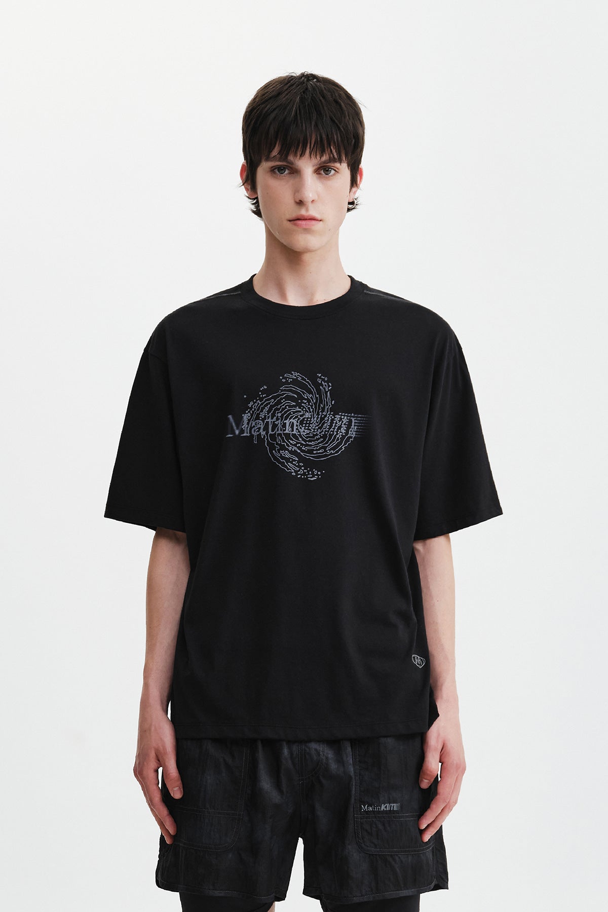 Matinkim Matin Pace Vortex Graffiti Top IN Black