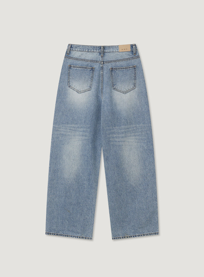 Mango Maniplease Tobo Destroyed Jeans Blue