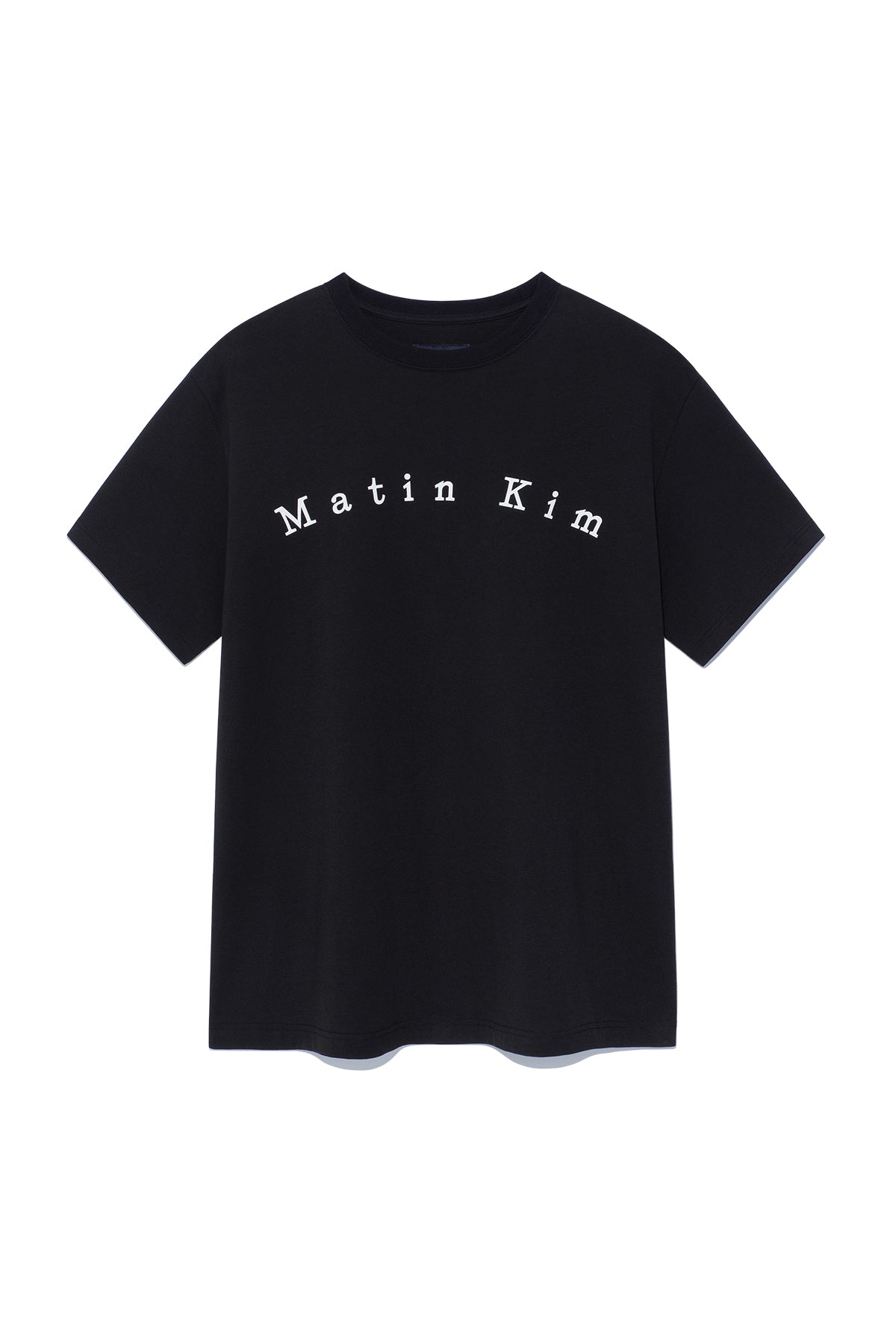 Matinkim Minimal Arch Logo Top For Men IN Black