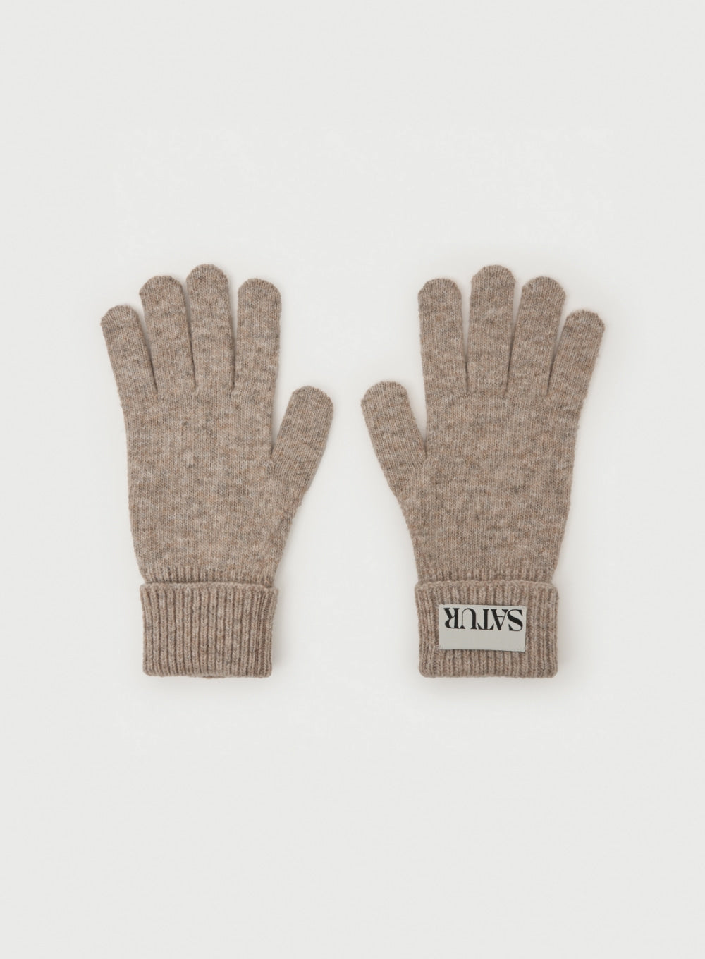 [satur] Verona Knit Gloves - Beige