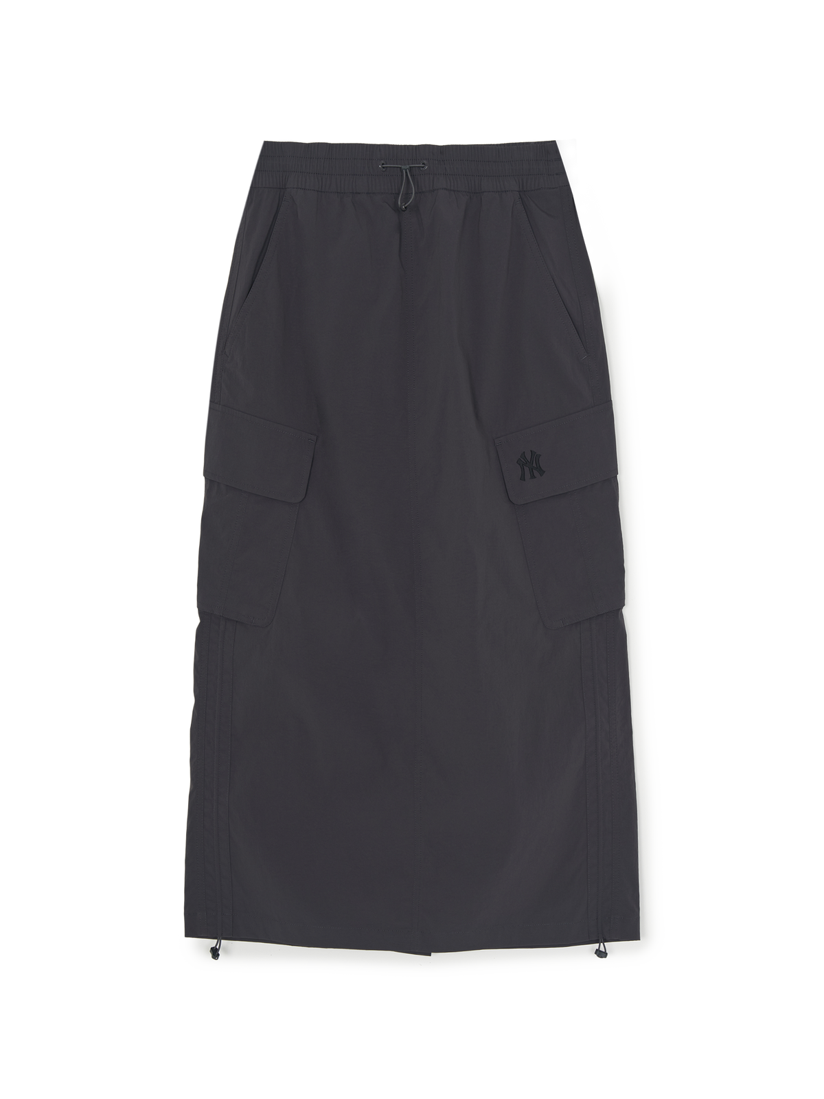 MLB Korea Women's Gorpcore Shirring Cargo Long Skirt
