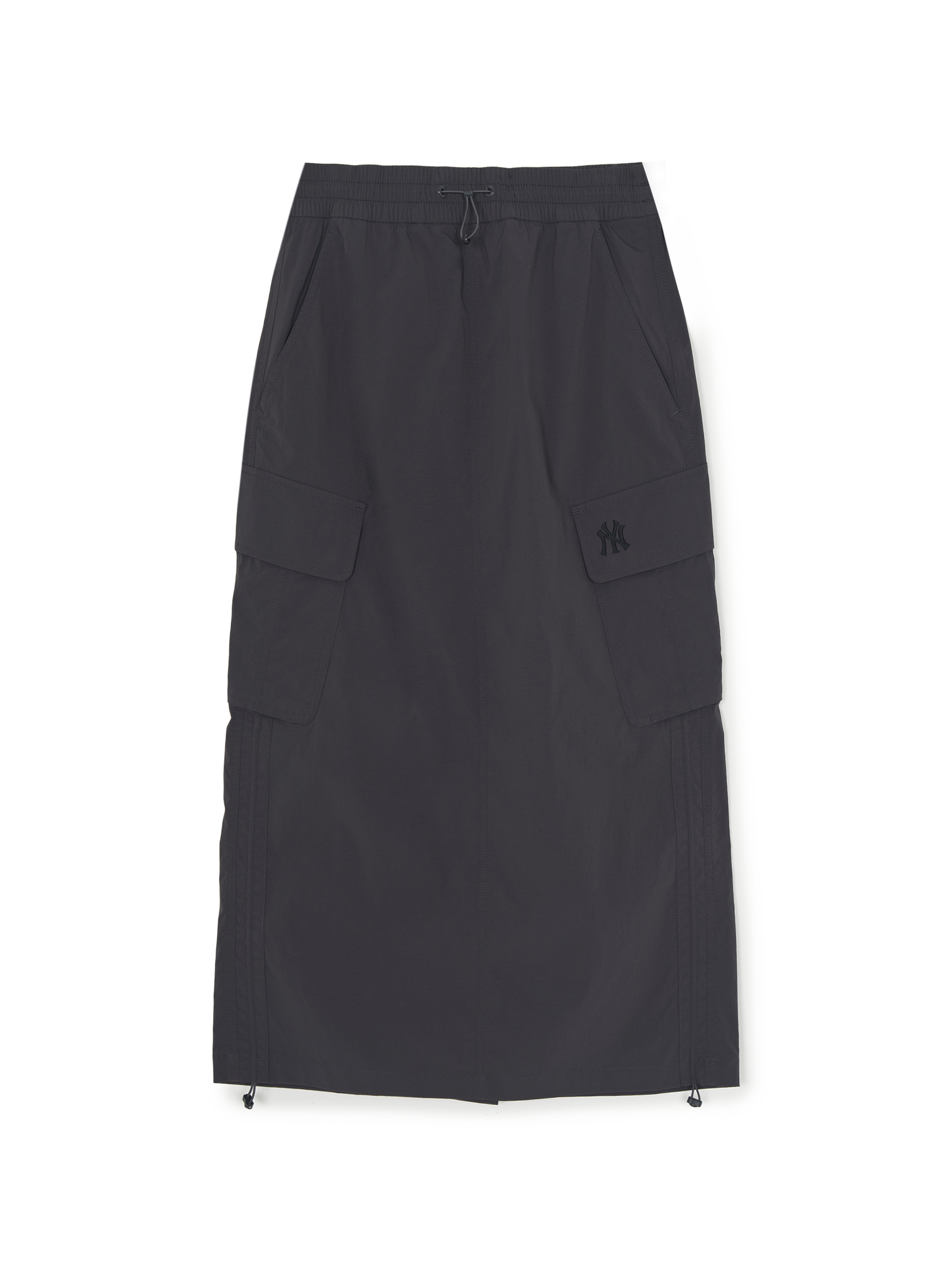 MLB Korea Women's Gorpcore Shirring Cargo Long Skirt