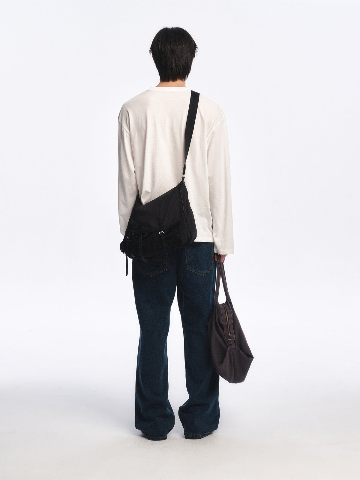 Low Classic Postcard Long Sleeve Tee Off White