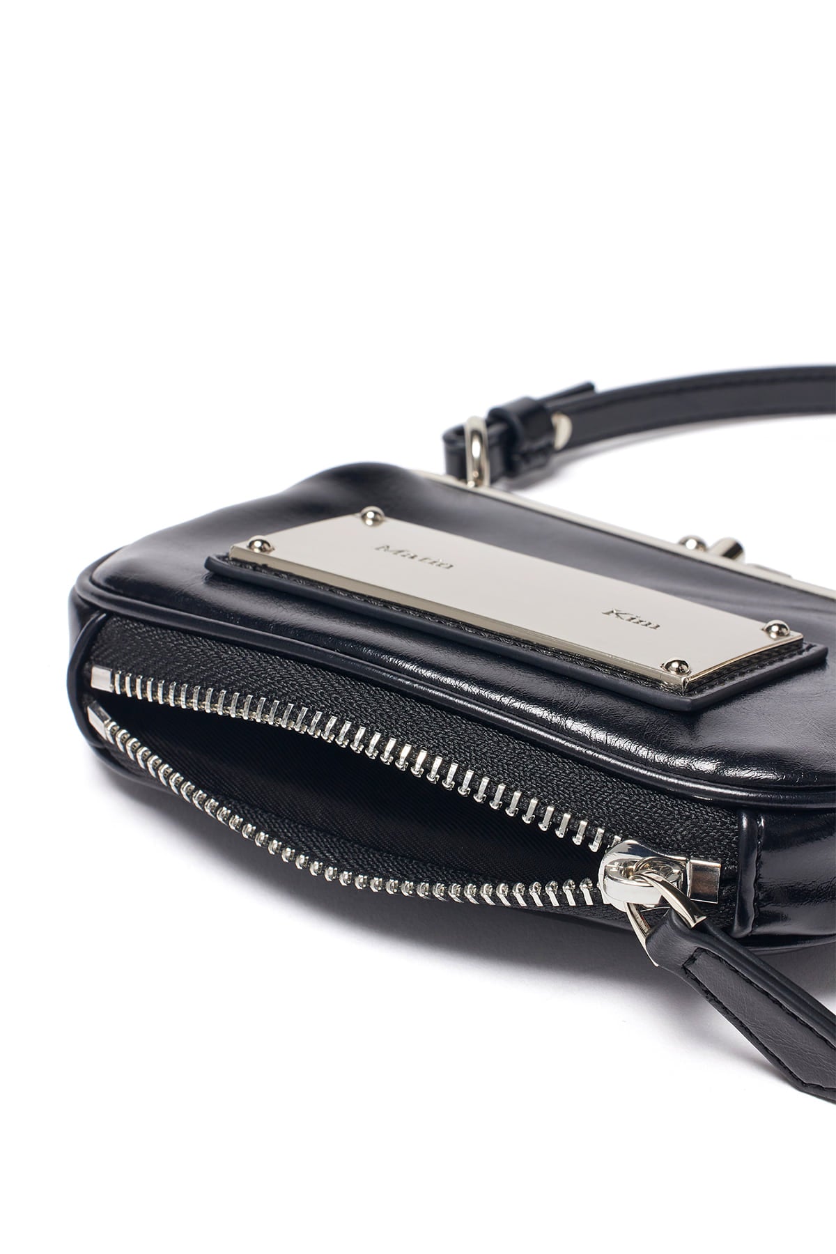 Matinkim Frame Mini Wallet Bag IN Black