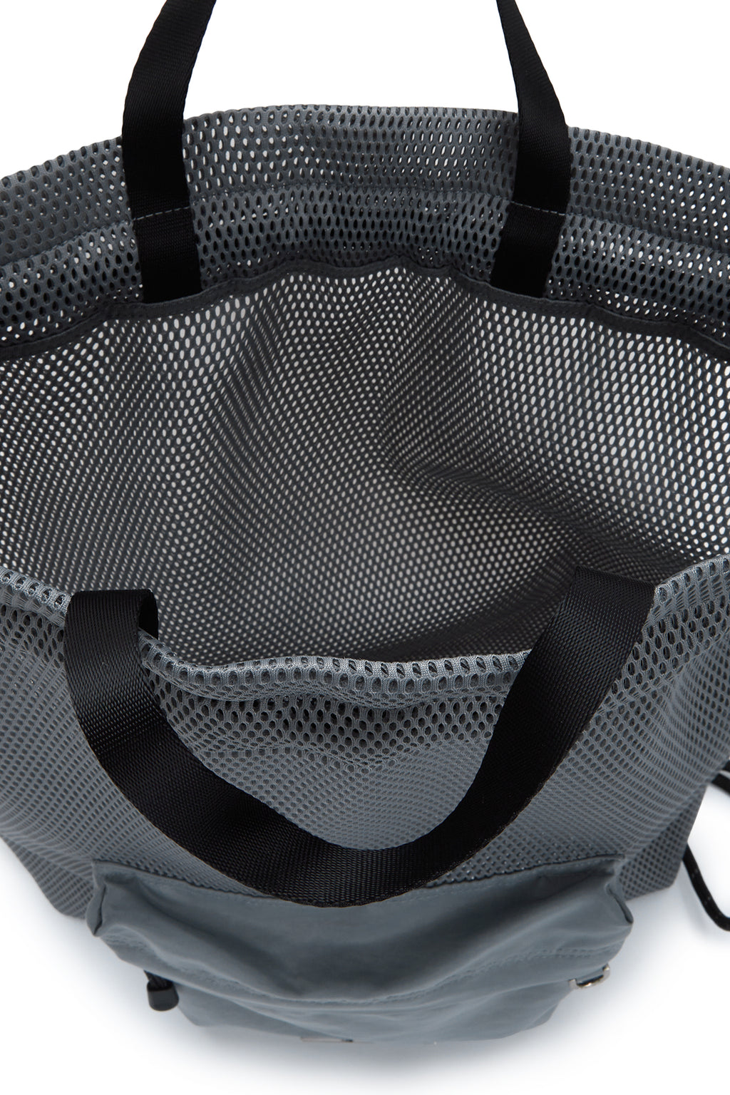 [matinkim] CARGO MESH BACK PACK IN GREY