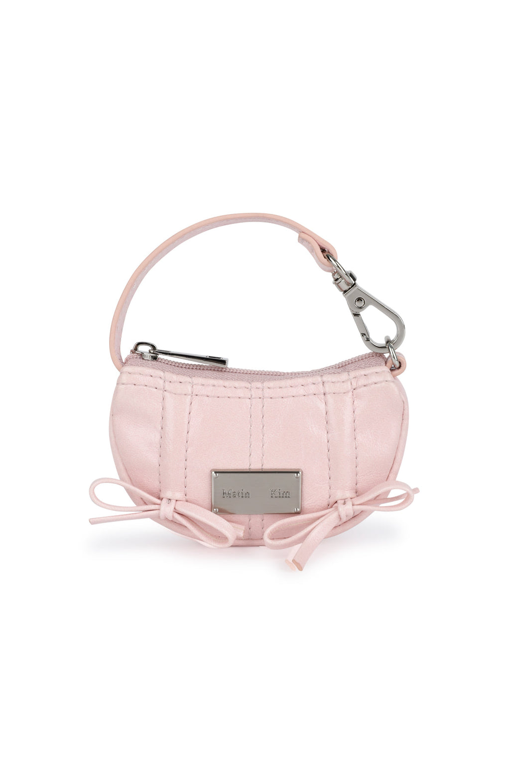 Matinkim Half Shirring Ribbon Charm IN Light Pink
