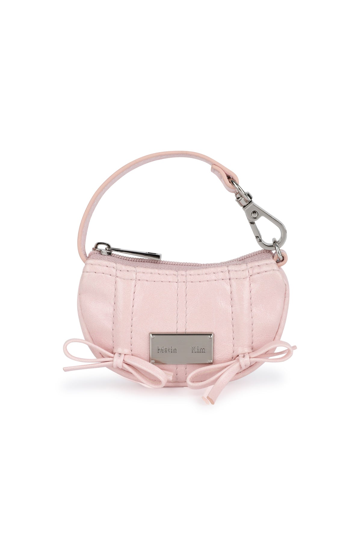 Matinkim Half Shirring Ribbon Charm IN Light Pink